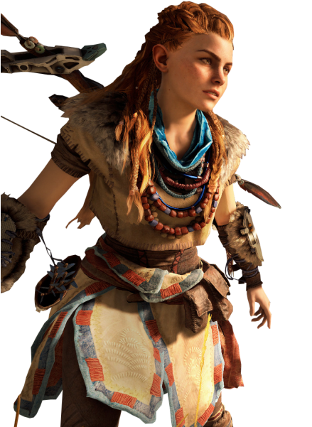 Horizon Zero Dawn Render Comments - Aloy Png (485x600), Png Download