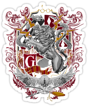 Gryffindor Crest By Jimiyo - Gryffindor (375x360), Png Download