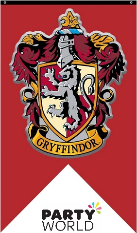 Harry Potter House Wall Flag - Harry Potter Gryffindor (600x600), Png Download