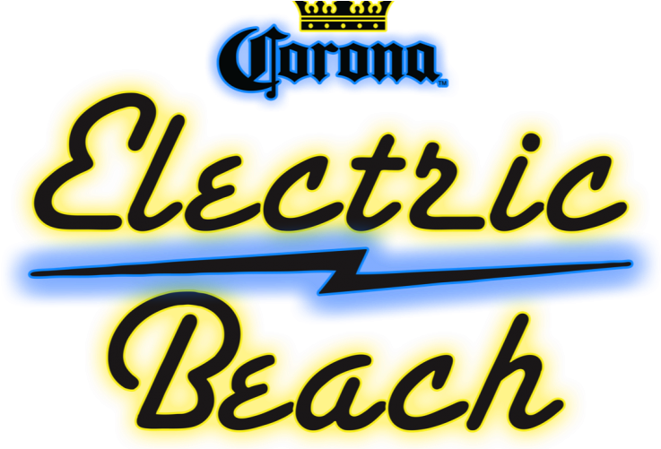 Corona Electric Beach Logo (759x500), Png Download