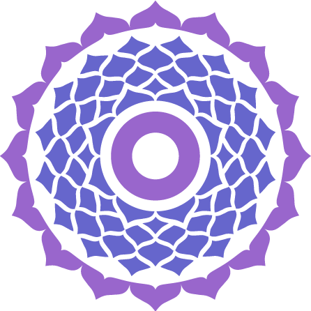 Explore Seven Chakras, The Chakras, And More - Crown Chakra Logo Png (446x446), Png Download