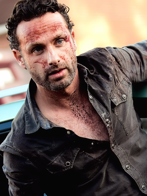 The Walking Dead, Andrew Lincoln, And Rick Grimes Image - Rick Grimes (500x667), Png Download