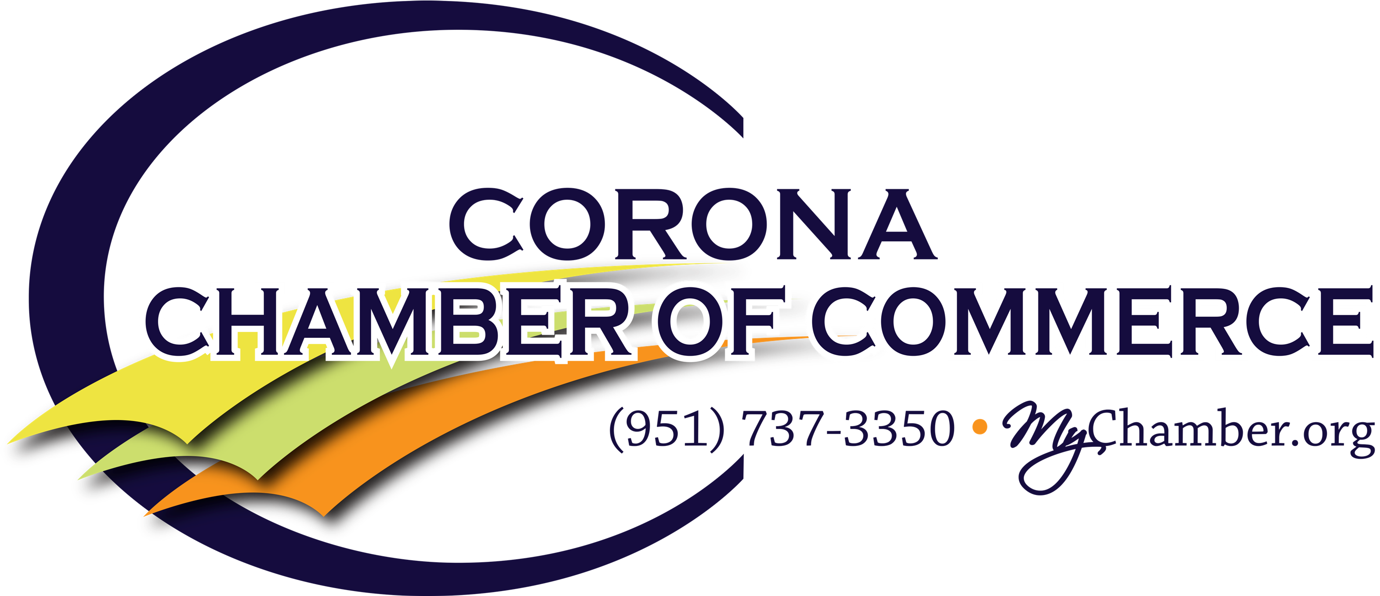 Created In 2016 To Recognize Young Emerging And Established - Corona Chamber Of Commerce (2822x1202), Png Download