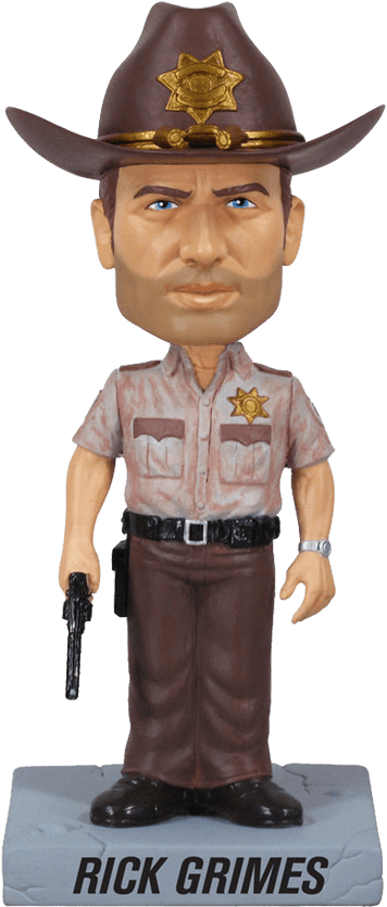 Walking Dead Rick Grimes Wacky Wobbler - Walking Dead Merchandise Uk (850x850), Png Download