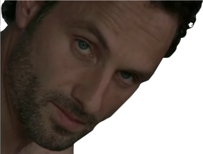 Rick Grimes An Idiot - Portable Network Graphics (714x530), Png Download
