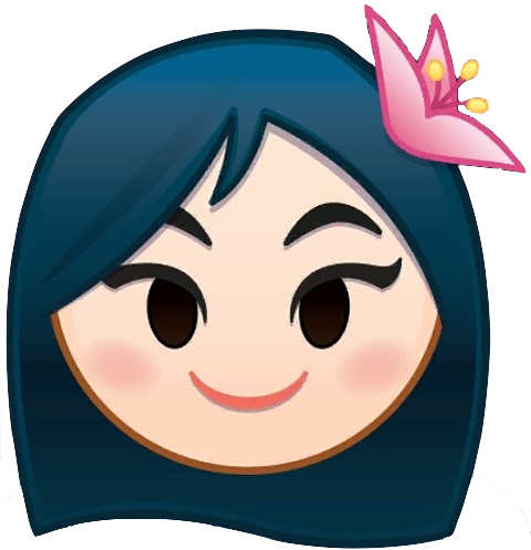 Emojiblitzmulan - Disney Emoji Blitz Mulan (480x497), Png Download
