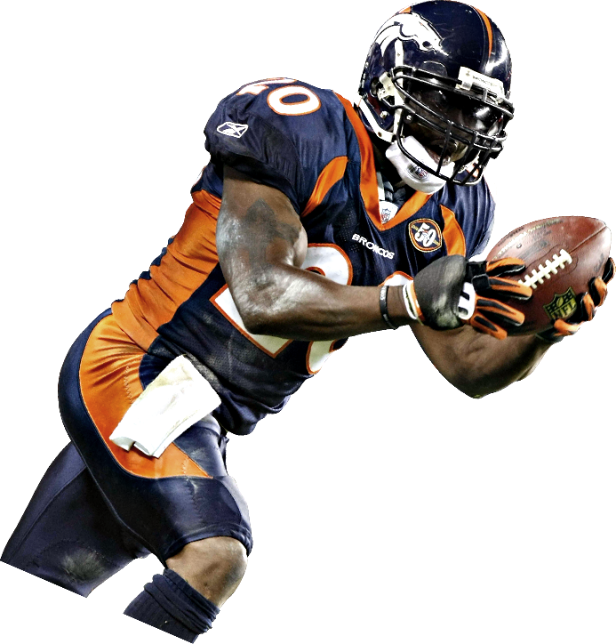 Brian Dawkins Broncos Png (693x724), Png Download