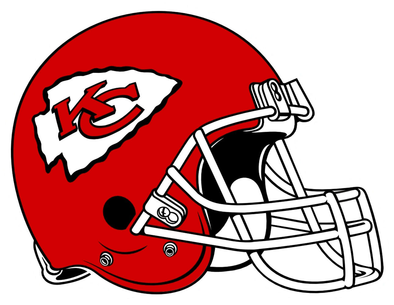 Kansas City Chiefs Helmet Png (1800x1400), Png Download