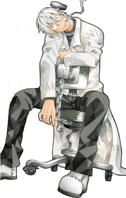 Character Profile - Franken Stein - Soul Eater Vol. 5 By Atsushi Ohkubo (400x637), Png Download