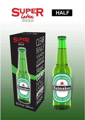 Super Latex Green Beer Bottle By Twister - Latex Nielsen Bottle (400x400), Png Download