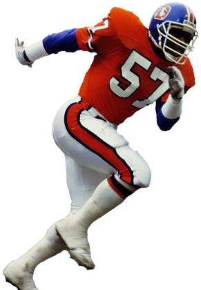 Tom Jackson, Denver Broncos - Denver Broncos (291x420), Png Download