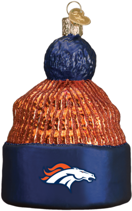 Denver Broncos Beanie Ornament - Chicago Bears Beanie Ornament (442x442), Png Download