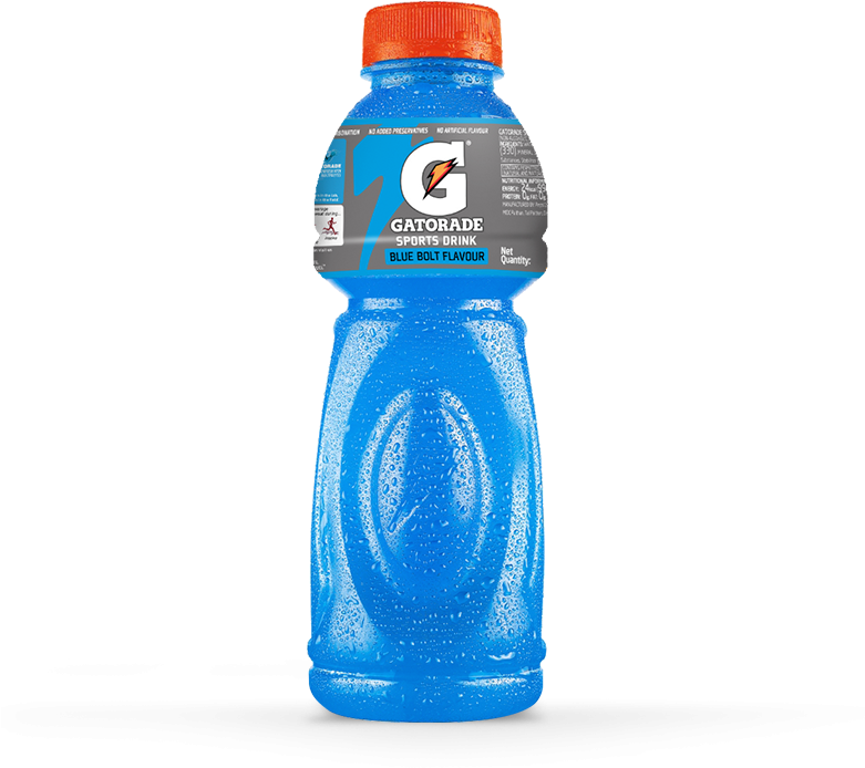 Gatorade Blue Bolt - Gatorade Energy Drink (780x716), Png Download