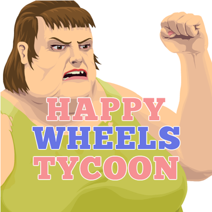 Happy Wheels (768x432), Png Download