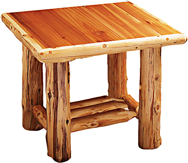 Timberland End Table - Table (711x640), Png Download