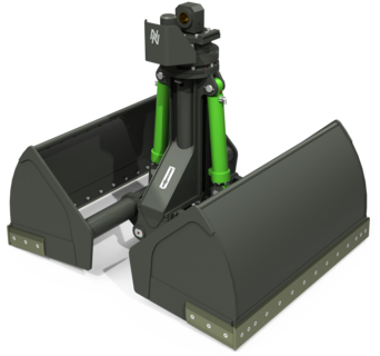 The Sennebogen Clamshell - Sennebogen Attachments (458x359), Png Download