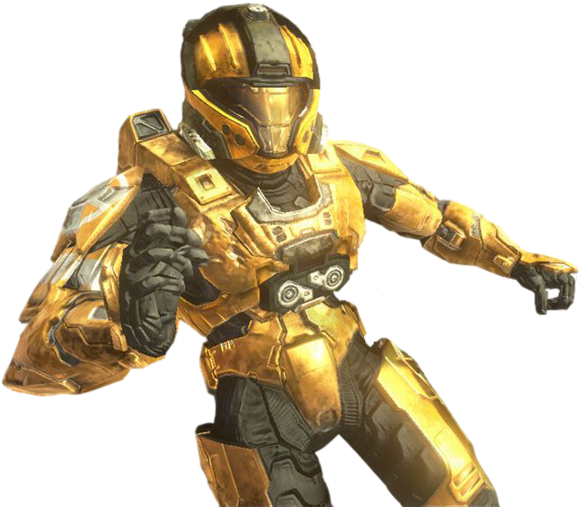 And One With A Sharpen - Render De Spartan Halo Reach (658x568), Png Download