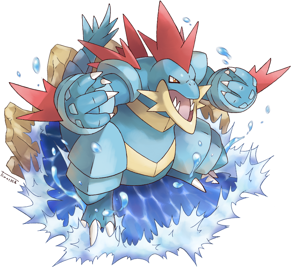 Mega Feraligatr Full Size Png Download Seekpng