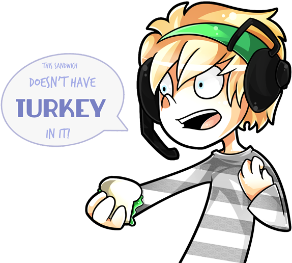 You F*cking Disgrace By Arkeresia On Deviantart Png - Sandwich Doesn T Have Turkey (600x563), Png Download
