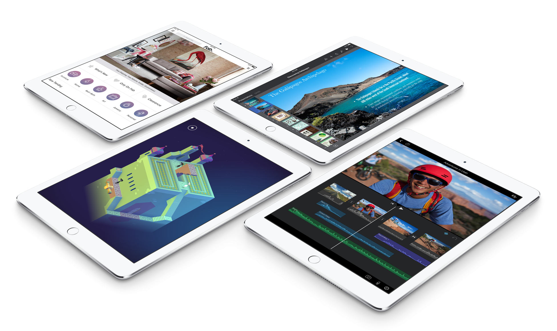 Ipad Air 2 Vs Ipad Pro 12.7 Specs (1952x1160), Png Download
