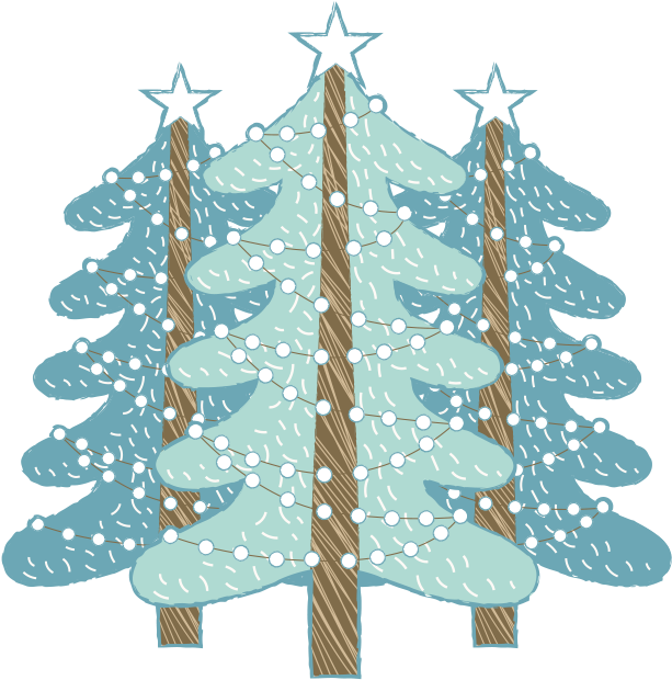 Ww Tree-white X3 - Tree (634x643), Png Download