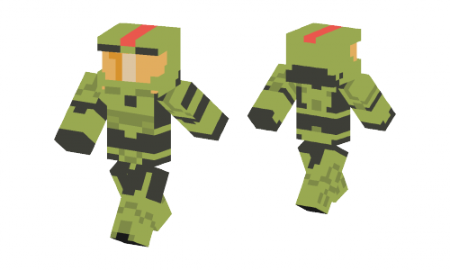 Minecraft Skins Halo Spartans (500x300), Png Download