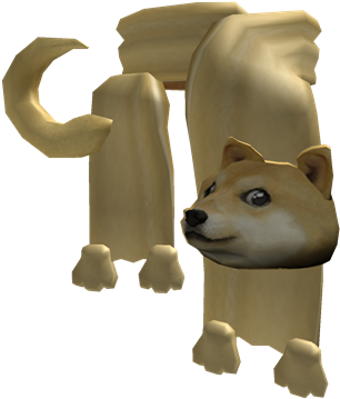 Doge Scarf - Doge Scarf Roblox (420x420), Png Download