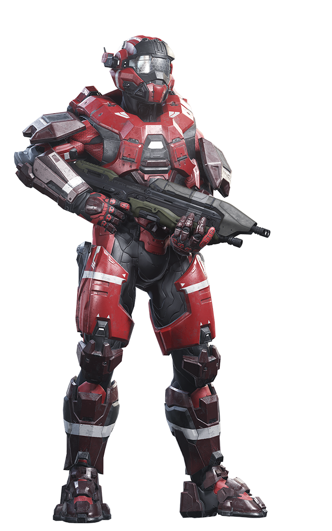 Halo 5 Guardians Render - Halo 5 Mjolnir Armor (675x1080), Png Download