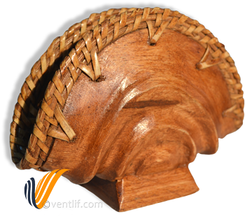 Wooden Carving Clam Shell Design Napkin Holder - Napkin Holder (500x331), Png Download