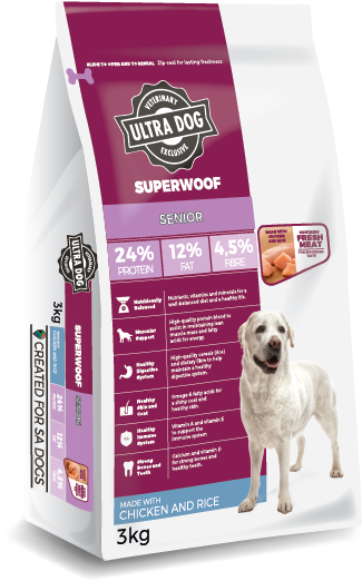 Our Product Range - Ultra Dog Superwoof (395x546), Png Download