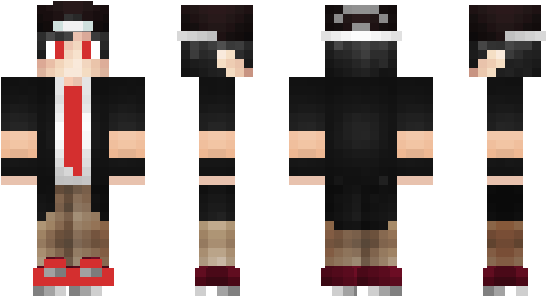 Minecraft Skin Feraligatr - Minecraft Mr Robot Skin (600x348), Png Download