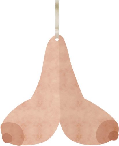 Mie Frey Works - Breast (600x585), Png Download