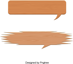 Exquisite Cartoon Cute Retro Wood Label Title Bar, - Portable Network Graphics (360x360), Png Download