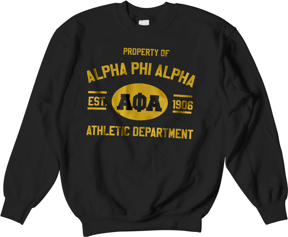 Alpha Phi Alpha Athletic Crewneck Sweatshirt - Brooklyn Nets Basketball Jacket (1024x1024), Png Download