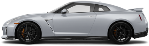 Super Silver - 2018 Nissan Gt-r Track Edition (500x256), Png Download