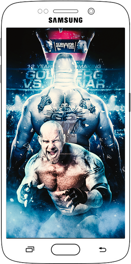 Wwe Goldberg Wallpapers - Android Application Package (492x900), Png Download