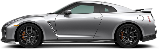 /18photo/nissan/2018 Nissan Gt R Premium - 2018 Nissan Gtr Silver (640x480), Png Download
