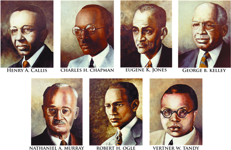 The Fraternity Initially Served As A Study And Support - Alpha Phi Alpha Founders (768x504), Png Download