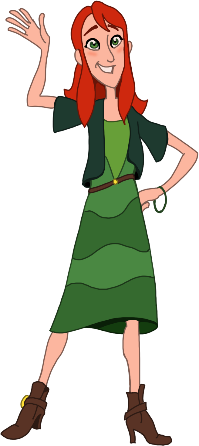 Julie Rei Goldstein Clothing Green Footwear Standing - Clip Art (668x1476), Png Download