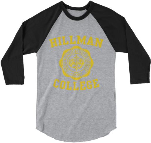 Alpha Phi Alpha Themed Hillman College 3/4 Sleeve Raglan - Life Goes By Too Quickly 3/4 Sleeve (530x530), Png Download