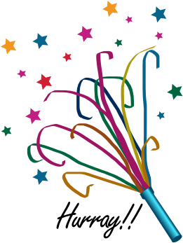 Party Blower Image 350 Px - Serpentina De Cumpleaños Png (350x350), Png Download