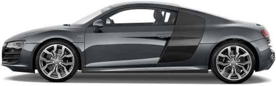 Audi R8 Sideview - Picsart Png Gun Hd (600x240), Png Download