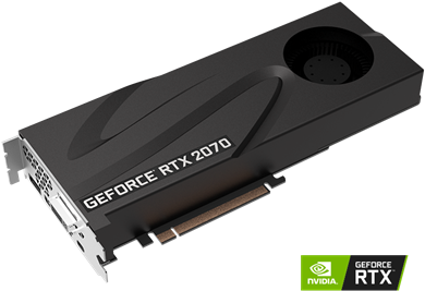 Pny Graphics Cards Geforce Rtx 2070 Blower Logo - Video Card (432x432), Png Download