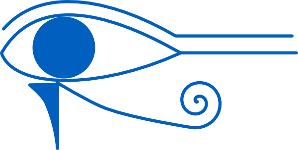 Eye Of Horus Svg Clip Arts 600 X 303 Px (600x303), Png Download