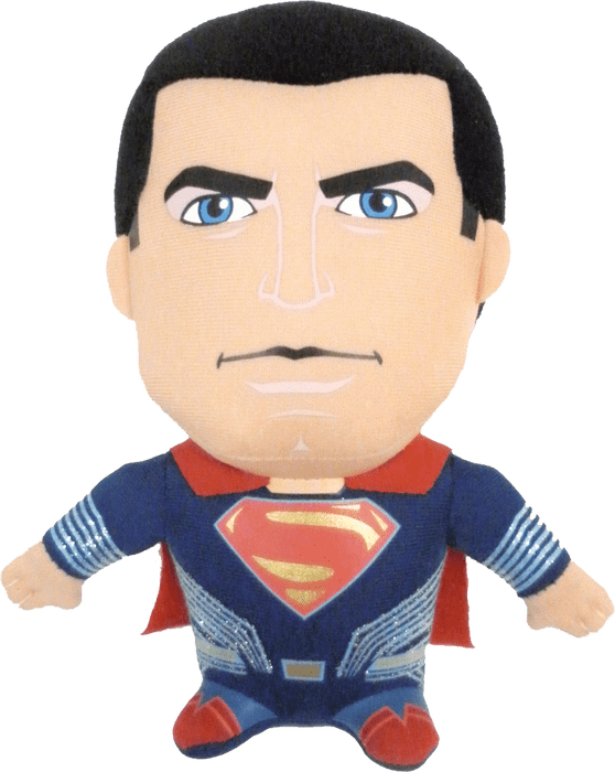 Batman Vs Superman Superman Plush - Batman Vs Superman Dc Comics Superman Blue 7" Plush (558x700), Png Download