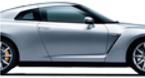 Gt-r Black Edition - Nissan Gtr Side (500x500), Png Download