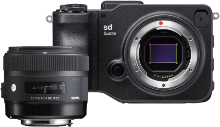 Sigma Sd Quattro 30mm F1 - Sigma Sd Quattro (450x464), Png Download