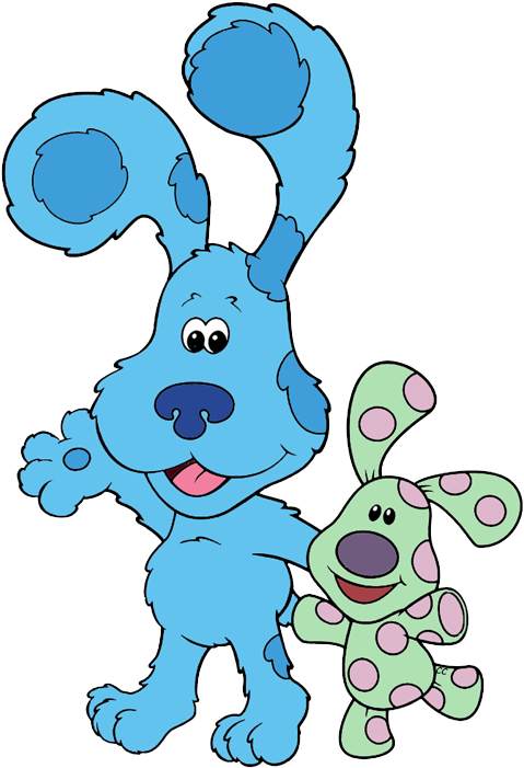 Polka Dots Blue, Polka Dots - Blue's Clues (500x711), Png Download
