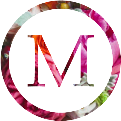 Market Floral Studio - M Logo Florist (480x480), Png Download