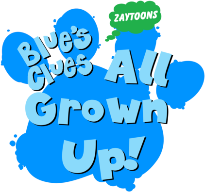 Default Blue S Clues All Grown Up Logo (500x500), Png Download
